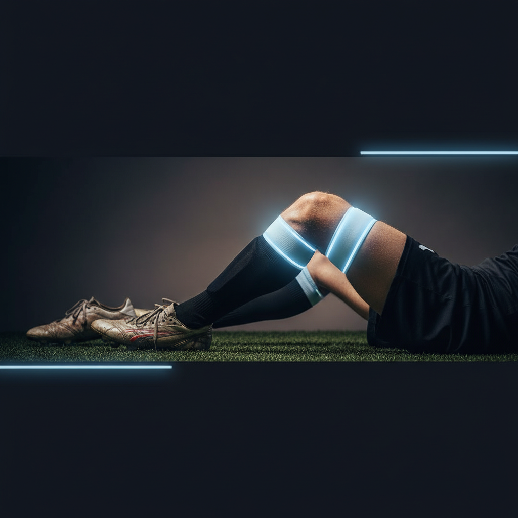 Footballer's calf with PEMF therapy
